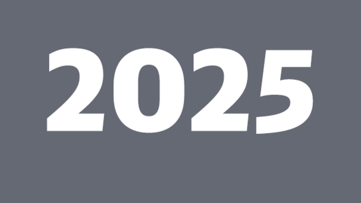 Jahreszahl 2025