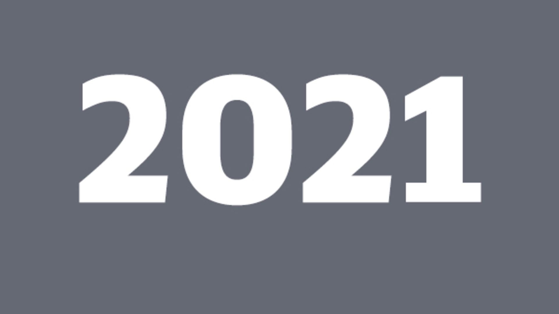 Jahreszahl 2021